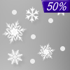 50% chance of snow & sleet on Wednesday