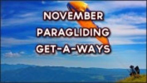 November Paragliding Get A Ways