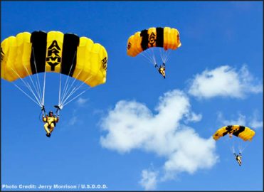 Rex Ryan Jumps with the Golden Knights