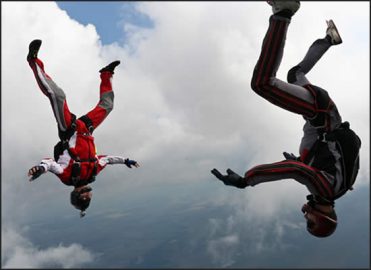 Vertical Formation Skydiving World Record