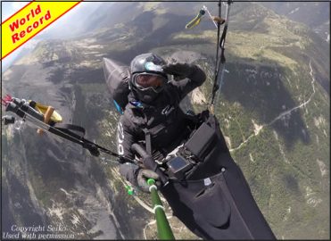 Seiko Fukuoka's Record-Breaking 406km Paragliding Flight